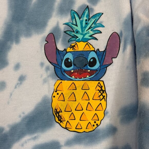 Disney Spirit Jersey Stitch Ohana Tie Dye Long Sleeve Shirt XL - Picture 4 of 9